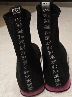 DKNY Spring Boots, black color, size 39.